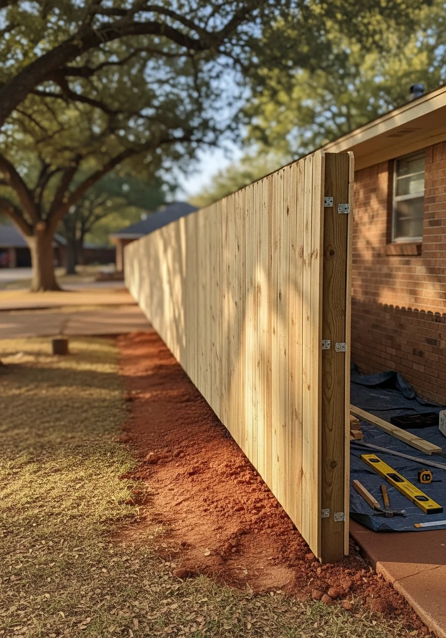 Service professional completing work on a Moore home.